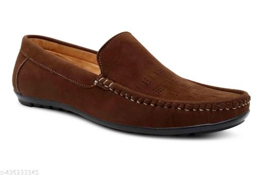 Loafers for Men (Brown, 6)