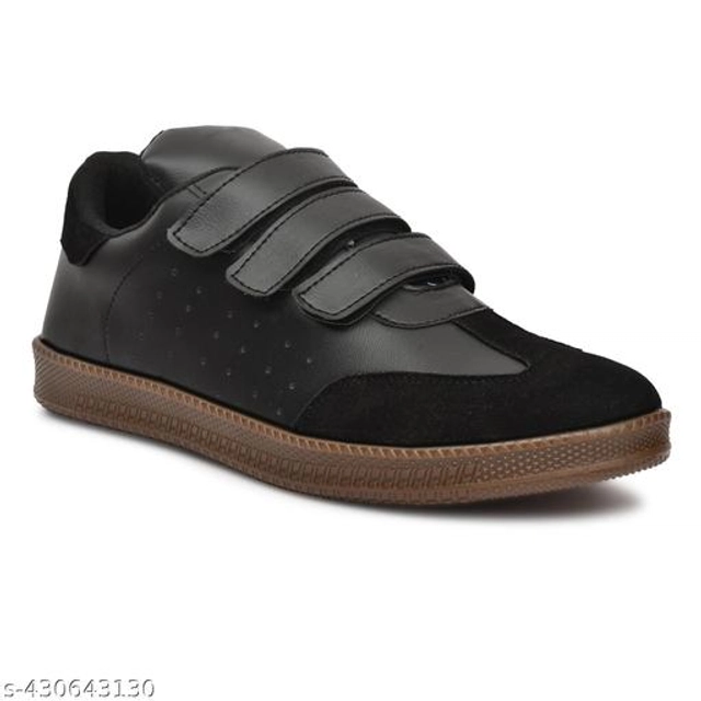 Casual Shoes for Men (Black, 6)