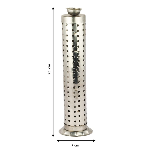 Stainless Steel Agarbatti Stand (Silver, 10 inches)