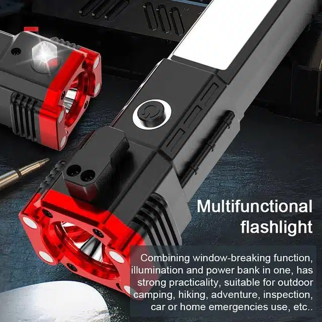 Plastic Rechargeable LED Torch (3 W)