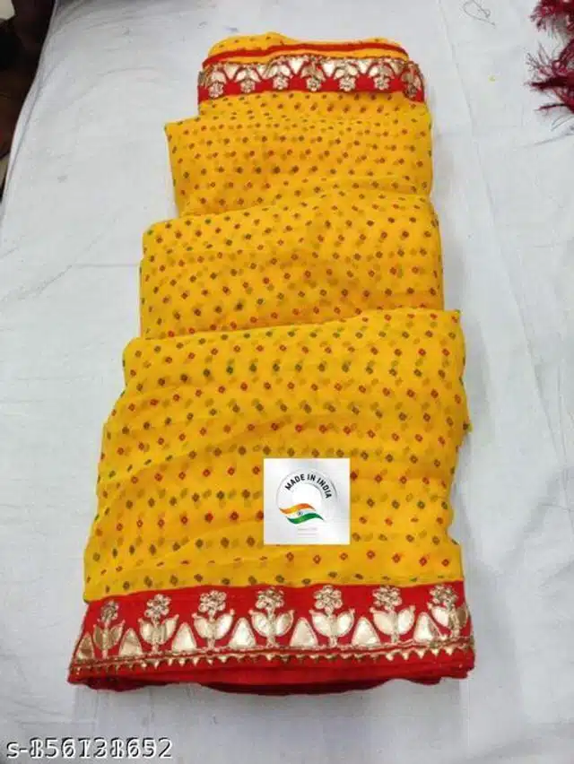 Cotton Saree for Women (Multicolor, 6.3 m)