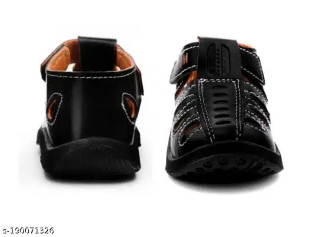 Sandals for Boys (Black, 9-12 Months)