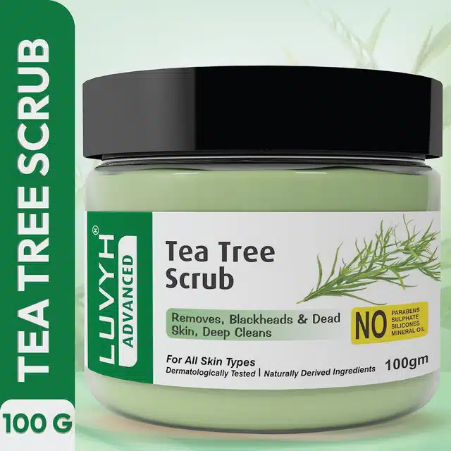 Luvyh Tea Tree Scrub (100 g) (S-06)