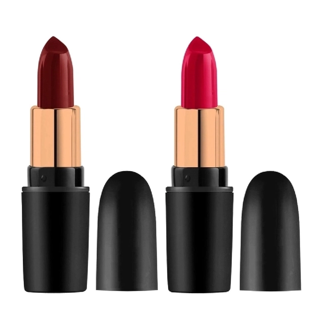 Flengo Matte Bullet Lipsticks (Pack Of 2)