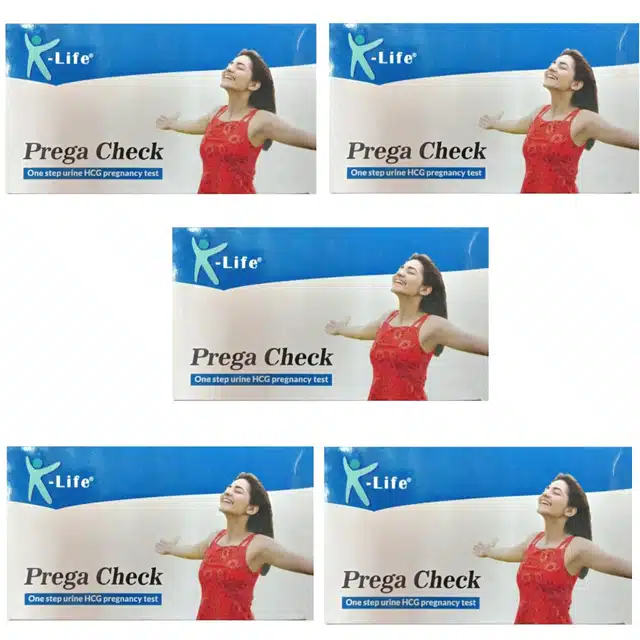 Prega Check Pregnancy Test Kit (Pack of 5)