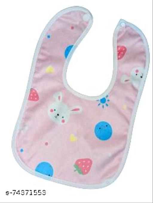 Polycotton Printed Bibs for Baby (Multicolor, Pack of 6)