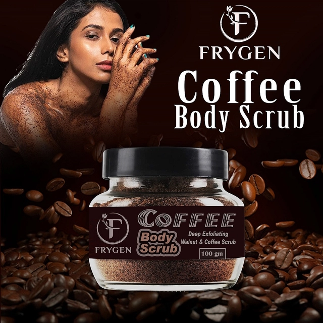 FRYGEN Exfoliate Coffee Scrub for Face & Body (100 g)