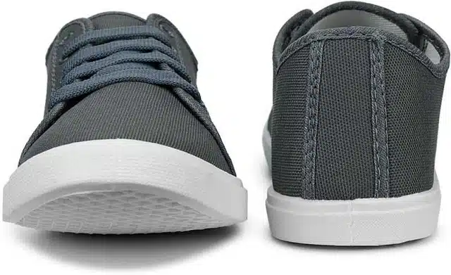 Women's Casual Sneakers Shoes (Grey, 4) (S-496)