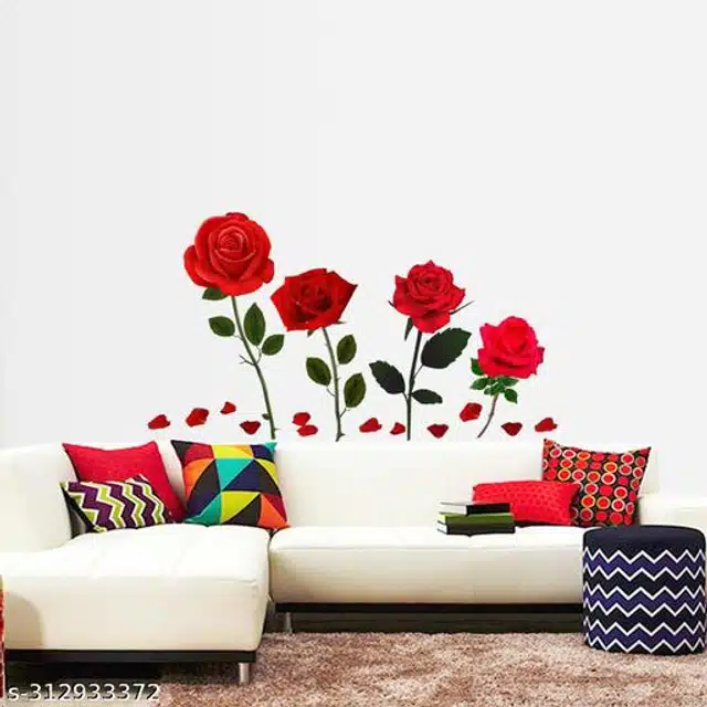 Self Adhesive Wall Stickers (Multicolor)