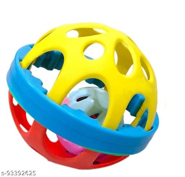 Plastic Rattle Toy for Baby (Multicolor)