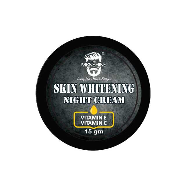 The Menshine Skin Whitening Night Creme (Pack of 1, 15 ml) (DH-11)