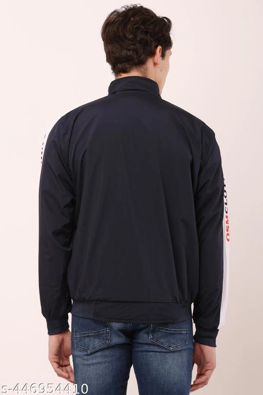 Jacket for Men (Navy Blue, M)