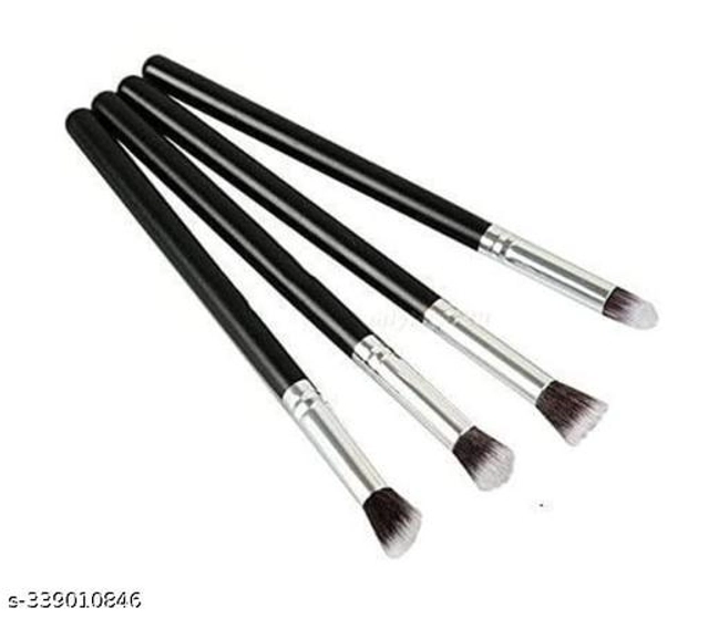 Makeup Brushes Set (Multicolor, Set of 4)