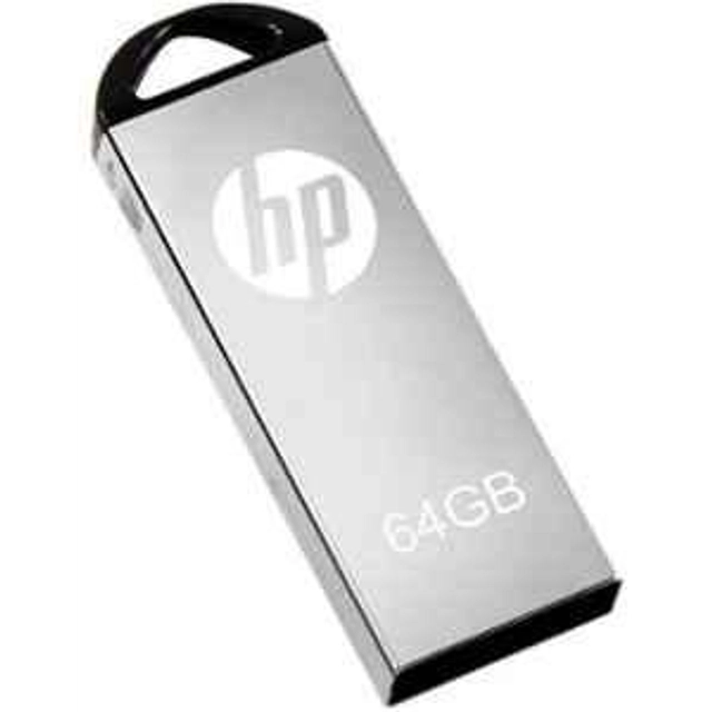 HP V220W Pendrive (Silver, 64 GB)