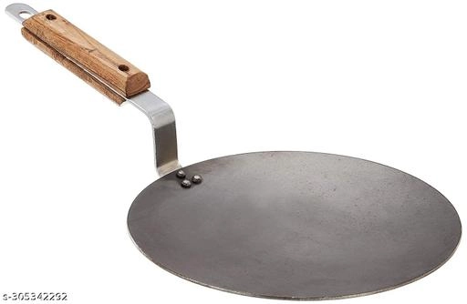 Cast Iron Tawa (Black)