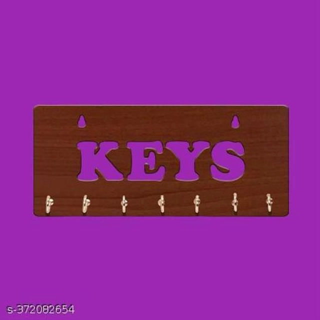 Wooden Key Holder (Brown)