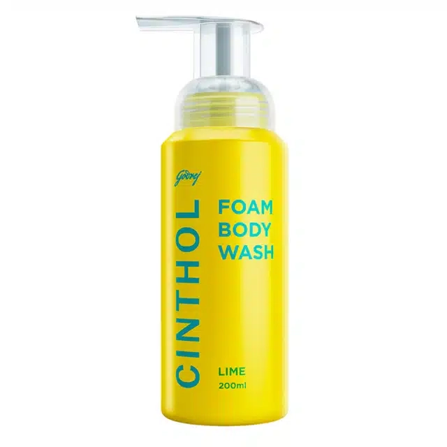 Cinthol Lime Foam Body Wash 200 ml