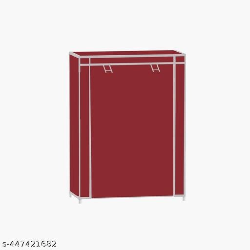 Metal 4 Layer Collapsible Multipurpose Rack (Maroon)