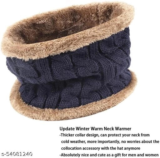 Woolen Neck Warmer for Men & Women (Multicolor)