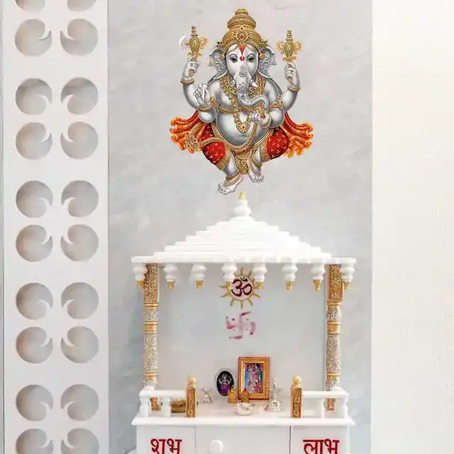 गॉड & गोड्स 928 वॉल स्टीकर (40 x 60 x 0.1 Cm)