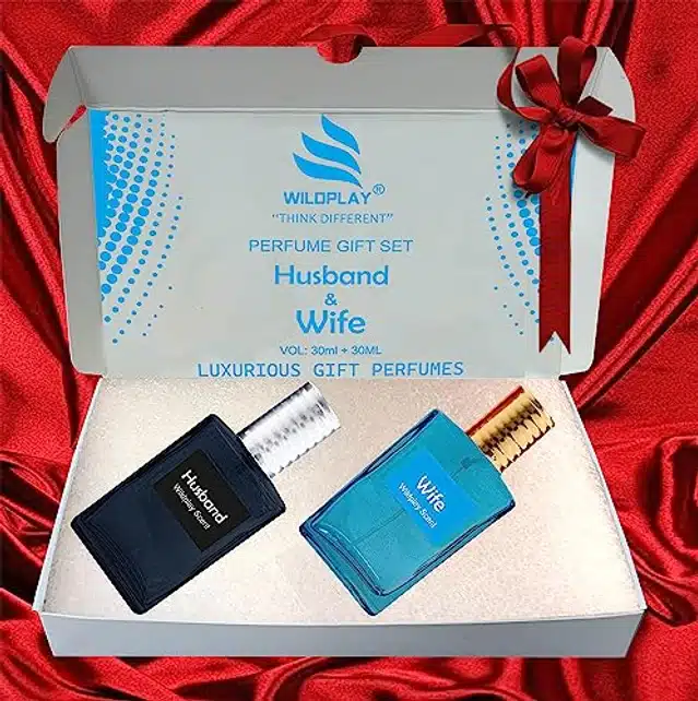 Husband & Wife Perfume for Men & Women (30 ml, Set of 2)