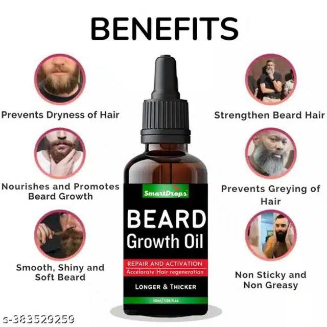 Phillauri Beard Oil for Men & Women (30 ml)