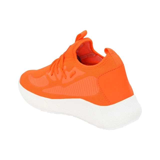 Sports Shoes for Kids (Neon Orange, 11C)