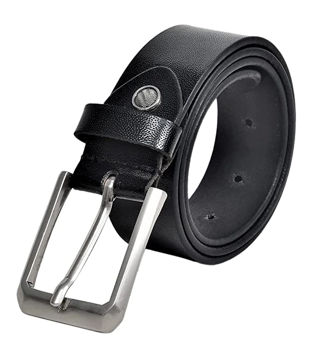 Faux Leather Belt for Men (Black)