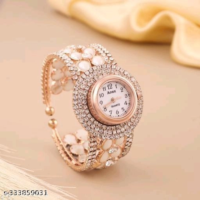 Alloy Analog Watch for Women (Multicolor)