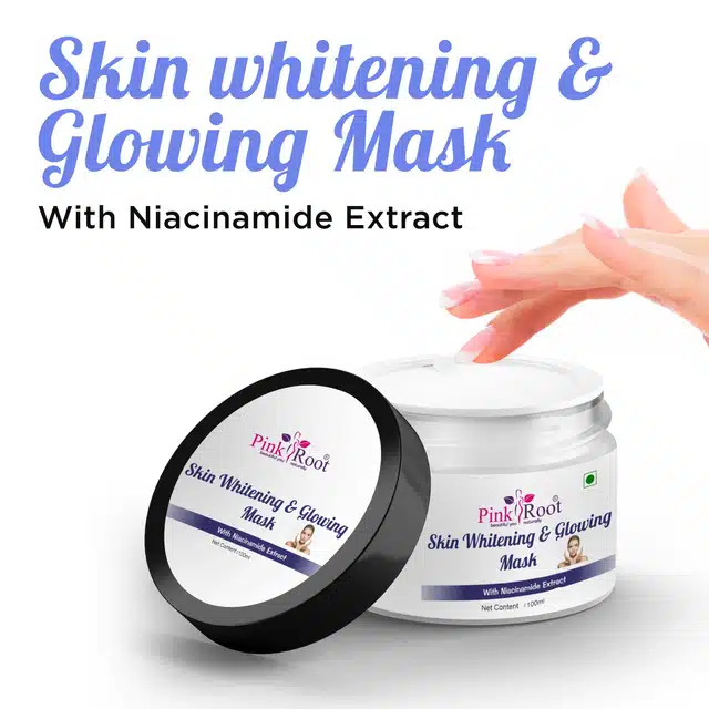 Pink Root Skin Whitening Face Mask (100 ml)