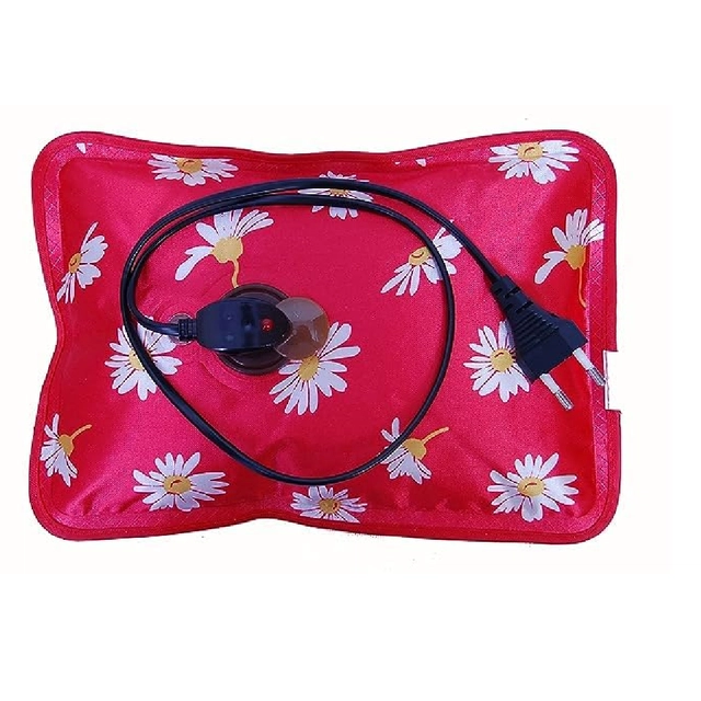 Electric Hot Water Bag for Body Pain Relief (Multicolor, 1 L)