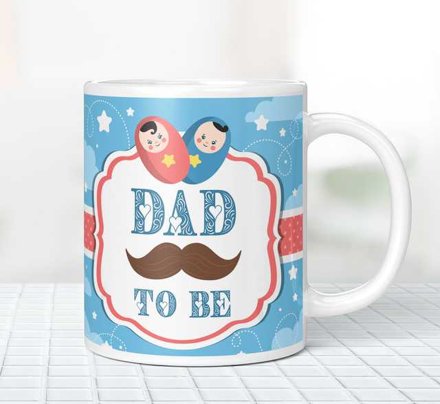 Bride Loading Printed Heart Handle Mug Microwave Safe Ceramic Tea Coffee (White, 350 ml) (GT-634)
