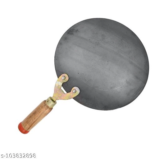 Cast Iron Tawa (Black)