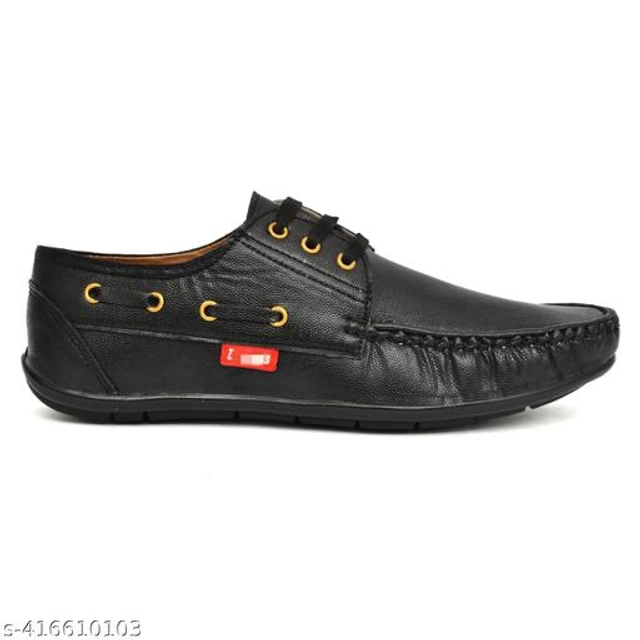 Formal Shoes for Men (Black, 6)