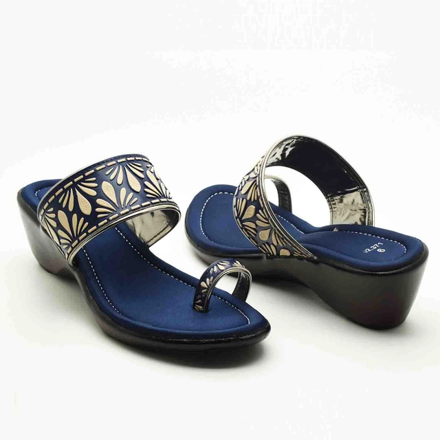 Heels for Women (Blue, 3)