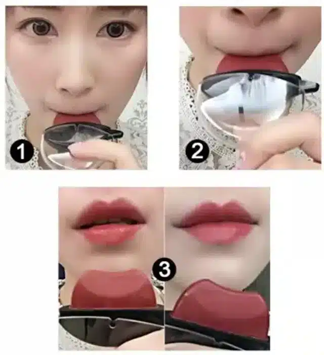 Apple Design Waterproof Lipstick (Maroon)