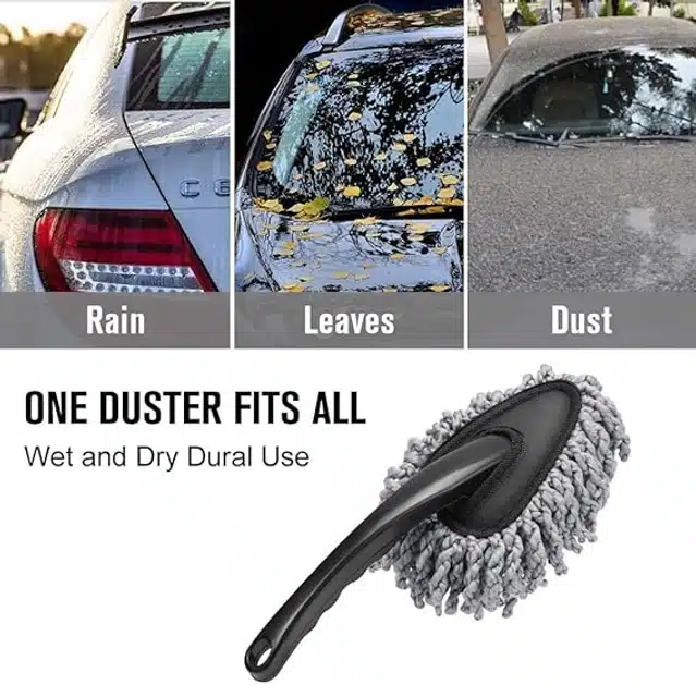 Microfiber Mini Car Duster (Multicolor)