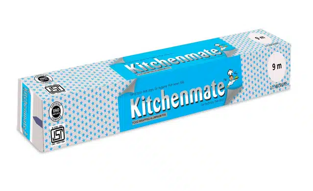 Kitchenmate Aluminium Foil (Silver, 9 m)