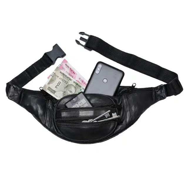 Travel Waist Bag (Black)