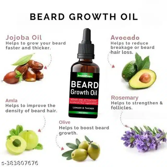 Smart Drops Beard Growth Oil (30 ml)