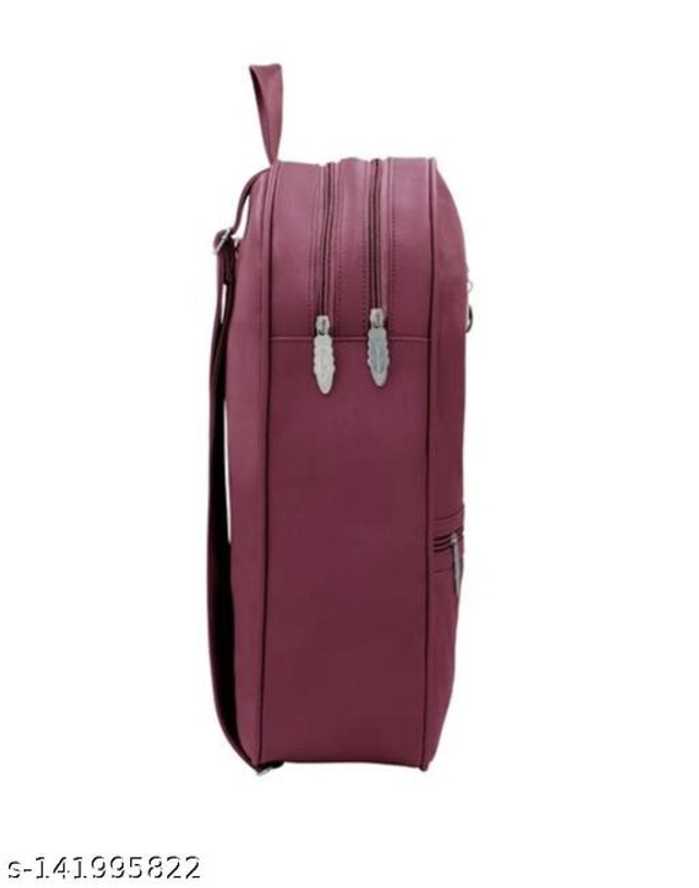 PU Backpack for Women (Maroon)