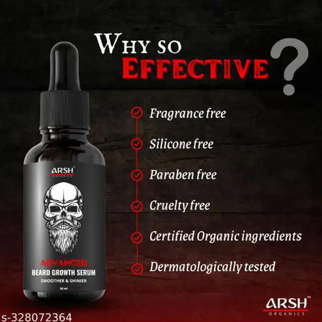 Arsh Advanced Beard Growth Oil (30 ml)