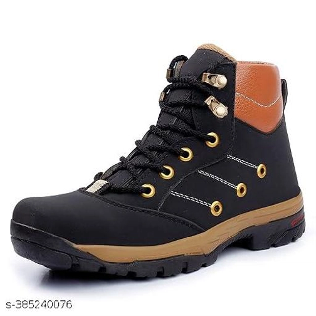 Boots for Men (Navy Blue, 6)