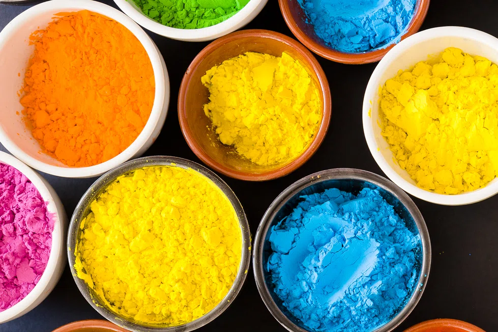 Holi colors