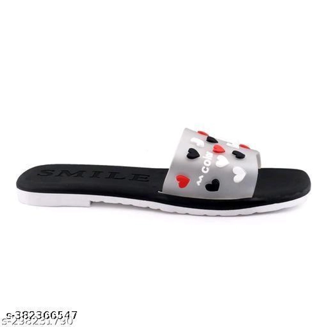 Flats for Women (Black & White, 3)