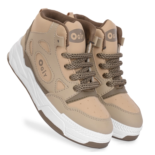 Lightning Sneakers for Kids (Brown, 11 c)