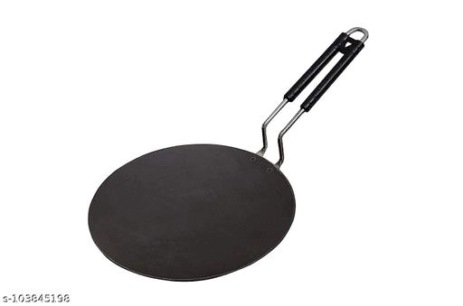 Cast Iron Tawa (Black)