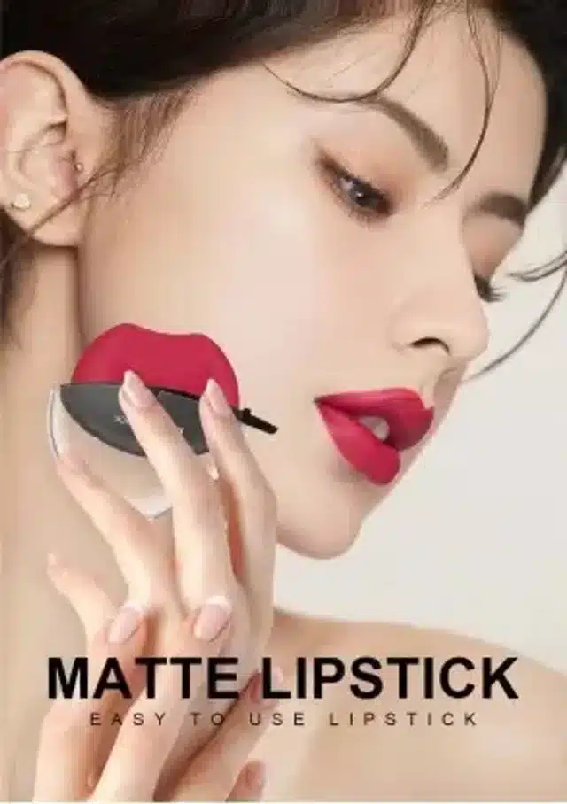 Apple Design Waterproof Lipstick (Maroon, 10 g)
