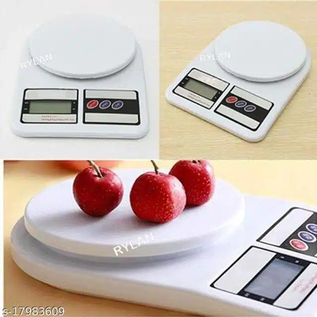 Kitchen Digital Weighing Scale (White)