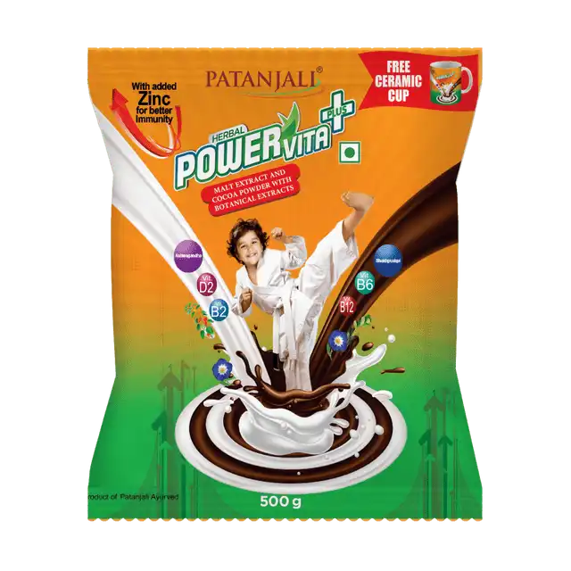 पतंजलि हर्बल पावर वीटा प्लस 500 g (रिफिल)